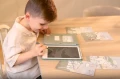 Tablet do rysowania Safari Friends Little Dutch wygodny rysik