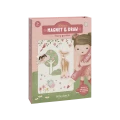 Little Dutch Magnetyczna książeczka kreatywna Rosa & Friends