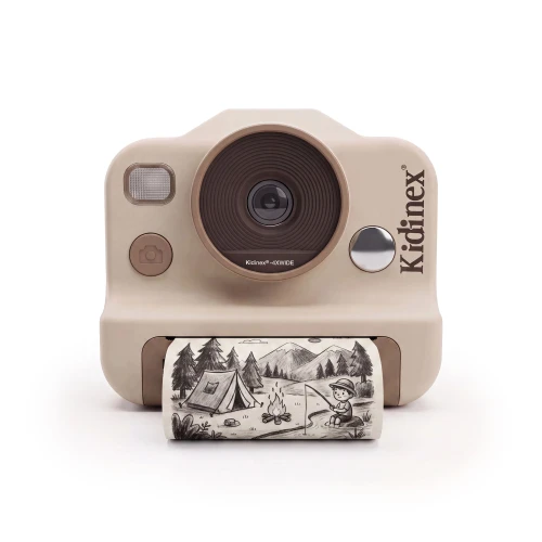 KidSnap Aparat z drukarką dla dzieci BEIGE KidLupe