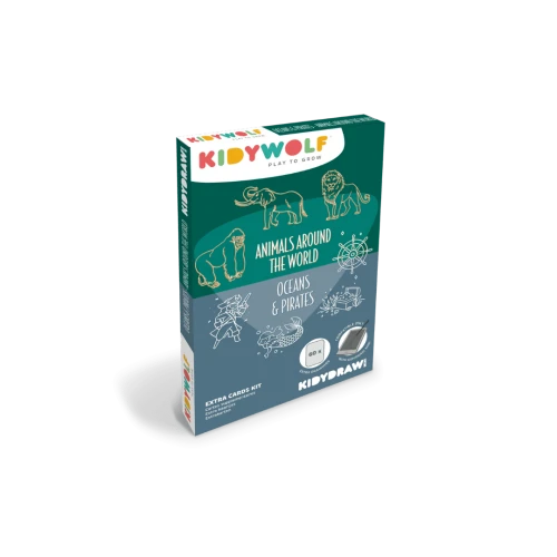 Wkłady uzupełniające do Kidydraw MINI Animals around the world i Oceans Kidywolf