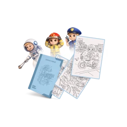 Wkłady uzupełniające do K-DRAW-PAD 6+ Everyday heroes Kidywolf