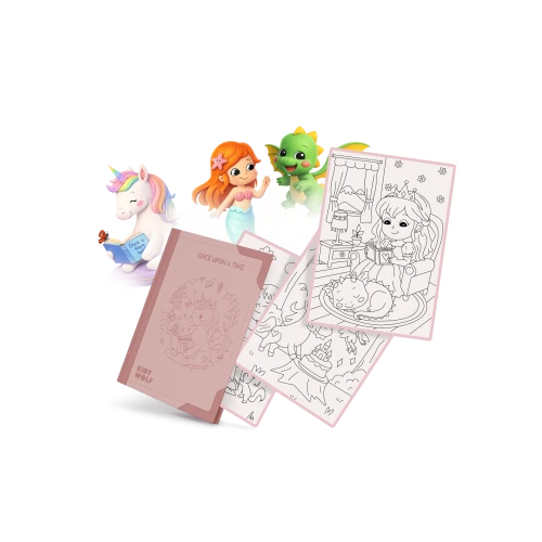 KIDYDRAW-PAD6 wkłady uzupełniające Unce upon a time Kidywolf