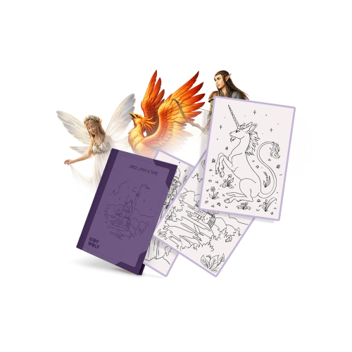 Wkłady uzupełniające do K-DRAW-PAD 8+ Once upon a time Kidywolf