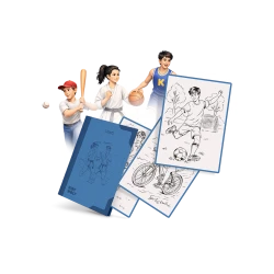 Wkłady uzupełniające do K-DRAW-PAD 8+ Sports Kidywolf