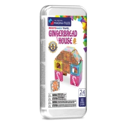 Klocki Magnetyczne Travel Gingerbread House 24 el. MAGNA-TILES
