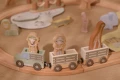 Pociąg z torami Safari Friends FSC Little Dutch drewniany