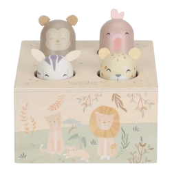 Drewniana zabawka pop-up Safari Friends FSC Little Dutch