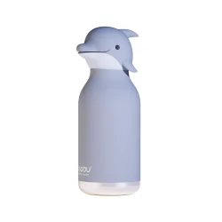 Butelka termiczna ze słomką Bestie Delfin 460 ml Asobu