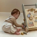 Drewniany chodzik edukacyjny Safari Friends FSC Little Dutch solidna konstrukcja