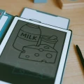 Kidydraw mini tablet rysunkowy My little market Kidywolf lekki i kompaktowy
