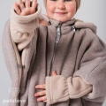 Mitenki Beige Patulove
