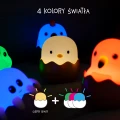 EGGY'S MYSTERY LIGHTS Animals Mini lampki niespodzianki Eggy&Friends 4 kolory światła