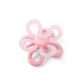 Gryzak silikonowy Flower różowy BabyOno