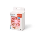 Gryzak silikonowy Flower różowy BabyOno bezpieczny materiał