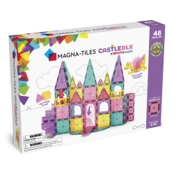 OUTLET Klocki magnetyczne Zamek DLX  48 el. MAGNA-TILES 
