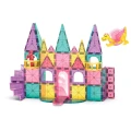 Klocki magnetyczne Zamek DLX 48 el. MAGNA-TILES pasują do innych klocków MAGNA-TILES