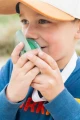 Krótkofalówki dla dzieci Zoo Walkie Talkie - Dino Green, Dino Green The ZooFamily poręczny kształt