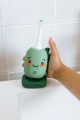 Zoo Toothbrush Szczoteczka soniczna do zębów dla dzieci Dino The ZooFamily ze stacją ładującą