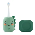 Zoo Toothbrush Szczoteczka soniczna do zębów dla dzieci Dino The ZooFamily zielona