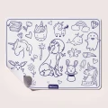 KidSketch Silikonowa mata do kolorowania i pisania Magic Forest Kidinex