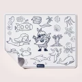 KidSketch Silikonowa mata do kolorowania i pisania Under Sea Kidinex