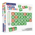 Klocki Magnetyczne LEARN Letters 56 el. MAGNA-TILES nauka rozpoznawania liter