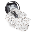 Otulacz - kocyk do fotelika Natura - Szary / BabySteps