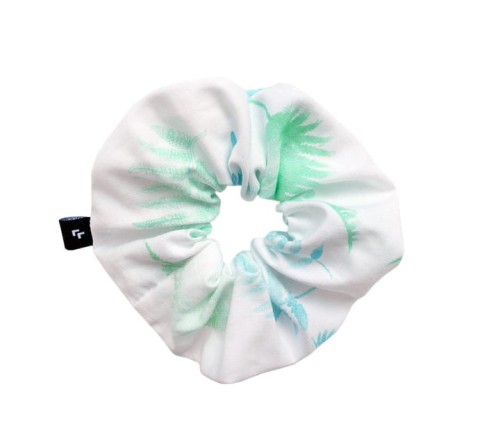 Lullalove frotka bawełniana do włosów paprocie mięta