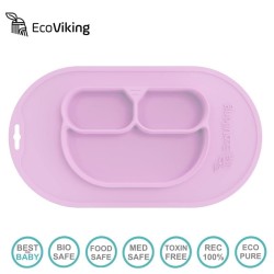 Talerz silikonowy Lavender / Eco Viking 