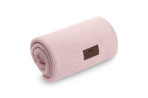 bambusowy kocyk 80x100 bamboo touch pink sleepee