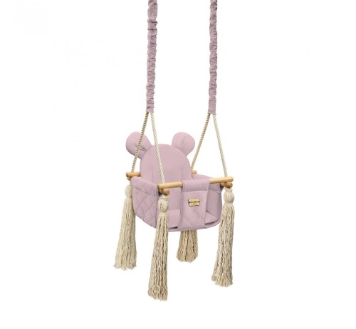 Drewniana huśtawka VelvetSwing Sepia Rose / Babysteps