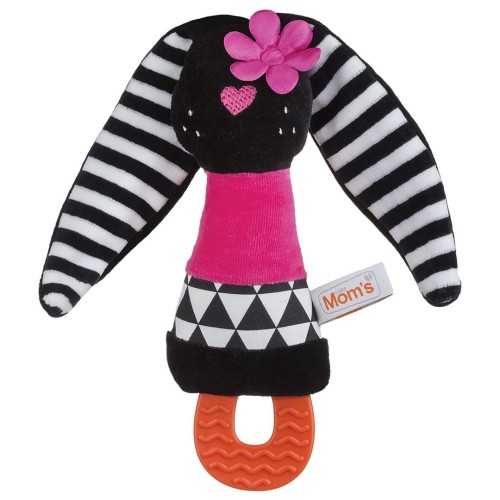 Króliczka piszczek z gryzakiem- Mom's Care