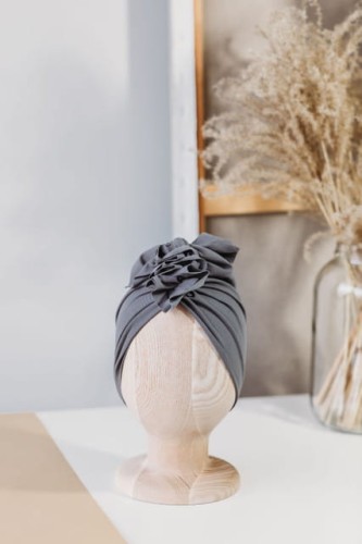 Turban Organic Grey / Looks by Luks