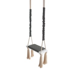 Huśtawka wisząca WoodSwing Dark Gray / Babysteps